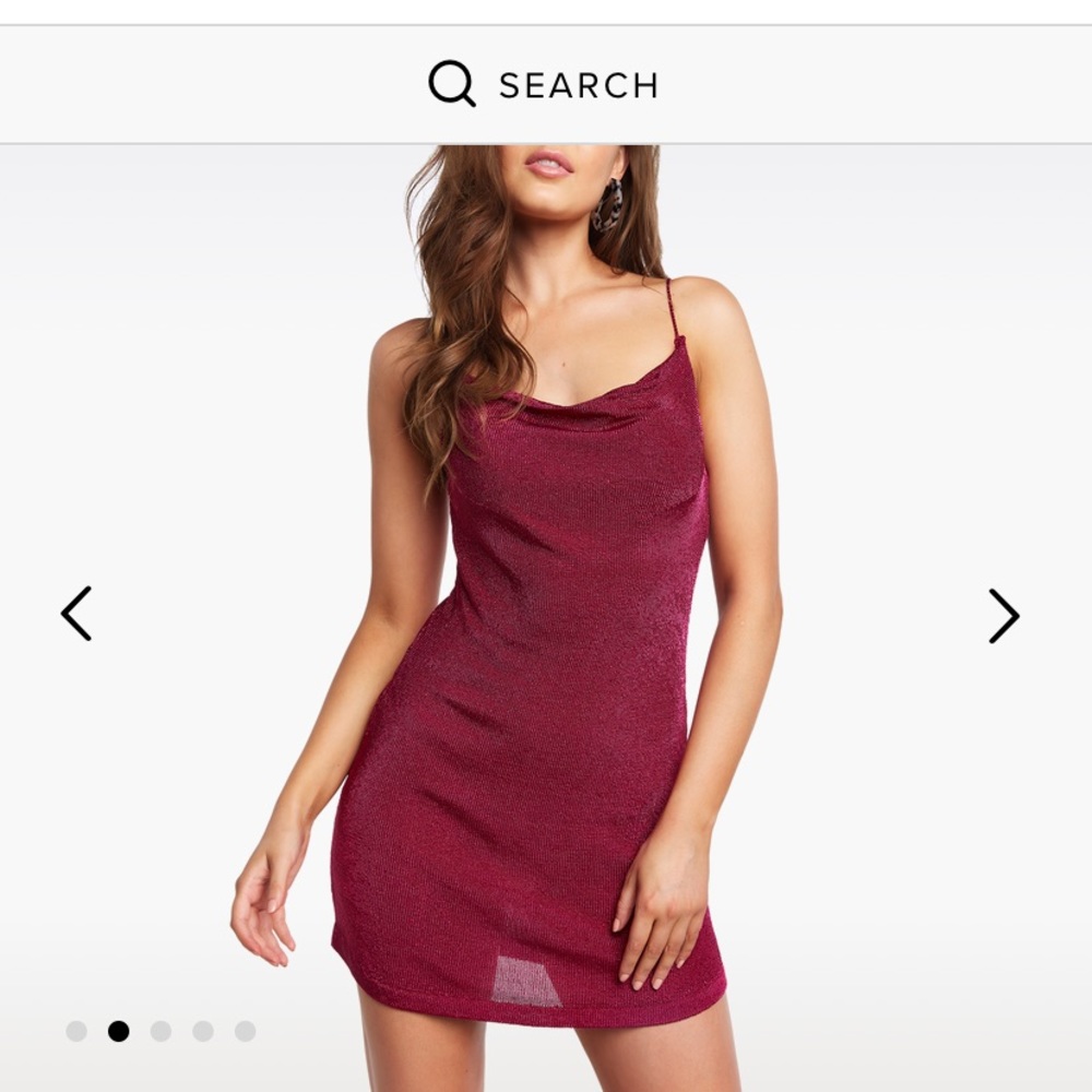 Dani Lurex Mini Dress